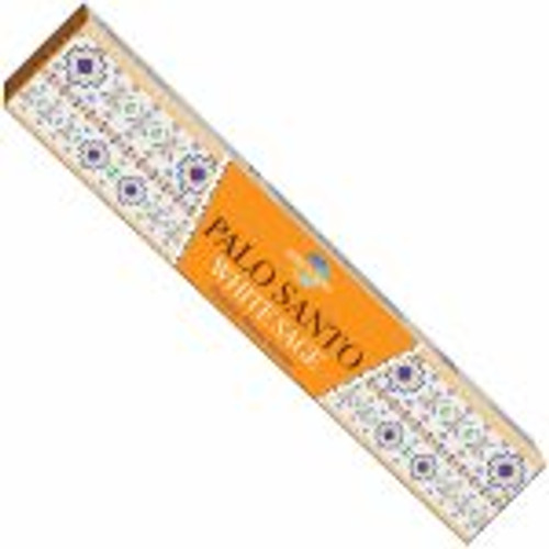 Sacred Elements Palo Santo & White Sage

Purifying smudge incense