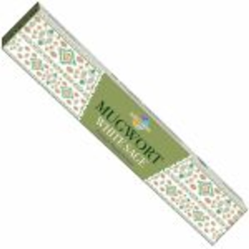 Sacred Elements Mugwort & White Sage

Purifying smudge incense