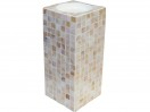 Candle Holder Shell Beige Lge
Approx 23.5 x 11.5
