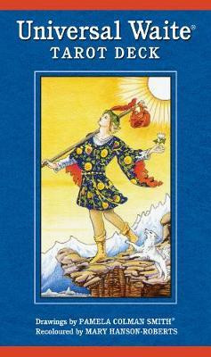 Universal Waite Tarot Deck
The classic tarot deck, re-coloured by Mary Hanson-Roberts.

The renowned Original Rider Waite Tarot Deck, designed over a hundred years ago, has been hugely popular for decades.

The Universal Waite Tarot Deck is a recoloured version of the Original Rider Waite Tarot Deck. Its combination of softer colour tones with a naturalistic approach offers a more visually soothing alternative to the Original Rider Waite Tarot Deck.

It includes an instruction booklet with an Introduction by Stuart R. Kaplan.