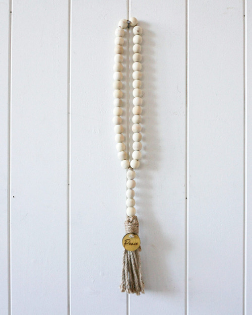 Beaded Tassel Peace
Approx 43cm