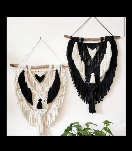 Macrame Hanger White
Approx 85x90cm