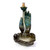 BACKFLOW BURNER LOTUS IN HAND 
Ceramic GREEN/BLACK
Approx 18x10cm