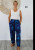 HAPPY PANT LEAF NAVY
Cool and bright 100% rayon Happy Pants. Free size to fit most sizes 8-18. Printed using traditional Batik methods.

MEASUREMENTS

8-18	
LENGTH	104cm	
1/2 WAIST	36cm	
FULL STRETCH WAIST	60cm	
