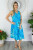 Sundrenched Dots Dress Aqua
Cool and comfortable sleeveless dress in lovely pre shrunk crinkle rayon. Fabric is cut of the bias to assist the garment to fit many body shapes. Free Sizing 10 - 18.

       MEASUREMENTS

                        10-18
LENGTH	100cm
BODY	        56cm
