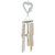 Heart & Bamboo Windchime 30cm