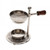 Incense Resin Burner Silver 
Adjustable Incense Resin Burner 

This adjustable brass incense resin burner features a flower of life base design. Place a tea light candle in the base and add a few incense resins to the holder. Adjust the height of the burner to control the strength of the fragrance.

Approx 7cm x 11cm
