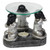 Polyresin Oil Burner SSH no Evil with Glass Dish
Approx 11 x 12cm