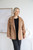 Salty Bright Short Coat Tan