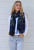 Embroidered Scarf Navy
Super soft & warm
100% polyester