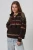 Charlotte Jumper Zig Zag Chocolate
Has lace up with collar
8%Wool
13%Acrylic
49%Recycled Polyester 18%Nylon
11%Polyester 1%Spandex