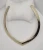 Hammered Choker/Collar Brass
Stunning statement piece!