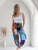 Haram Pants Patchwork
Shirring waistline with elastic at ankle
100% rayon
Colours will vary