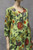 Cotton Tunic Green
A plus size blouse in charming florals overdyed to match

Three quarter sleeves
Side splits extending from hanky hem sides
Button front – can be worn as a jacket too

Please Note: each of these tops is unique as all florals are combined in different ways.
Items will vary from picture we will make sure to select a pretty item for you.
100% cotton
Onesize: fits 10-16+18