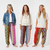 Patchwork Sari Haram Pant Assorted Colours