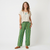 Stripy Stonewashed Cotton Pants Green
Elastic & drawstring waist
Side pockets
straight leg
100% cotton
Free size (fits up to 16).