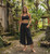 3/4 length Plain Pant Black
Free Size  
Frill with drawstring
2 Pocket.