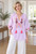 Salty Bright Embroidered Top Lilac
Gorgeous embroidery on front & arm hemline
Over sized (size down)
Tie at neck with tassel
3/4 sleeve with loose elastic
Hi low hemline
100% cotton