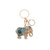 Keyring Bling Elephant Blue
Approx 5.5x4 with hanger 5cm