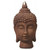 Terracotta Buddha Head 

Beautiful large outdoor/indoor buddha
Approx 30 x 60cm
