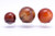 Sphere Carnelian Light 3cm 
Carnelian is a stone of power. Brings confidence and passion. It assists in finding and fulfilling passions and desires. It can help bring vitality and energy to any action or situation Creativity, manifestation, good luck, precision, analytical capabilities, verbal skill, protection, protection from anger, jealousy and fear, peace, spirituality, reduce sorrow. Used for open sores, rejuvenate tissues and cells, rheumatism, kidney stones & other kidney problems, gall stones, colds, pollen allergies, aids female fertility, sexual problems. It is good for anything that is requiring action.