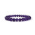 Power Bracelet Amethyst 6mm
Amethyst - A stone of spirituality and intuition. Can assist one in listening to the inner voice. A stone for spiritual protection and purification. Useful for meditation and gaining insight. Can aid in over indulgence, addictions & blockages of all kinds. Strong healing & cleansing powers. Aids sleep. Dispels all negative emotions & brings positive responses. Cleanses blood, immune system, skin conditions, cellular disorders fine tunes metabolism & endocrine system. 
