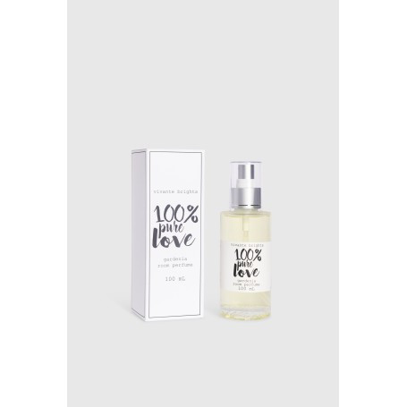 Room Perfume 100ml 100% Pure Love
Delicately fragrance your home with the 100% Pure Love room perfume. Simply spritz into the air to enjoy the scent of freshly picked gardenias.