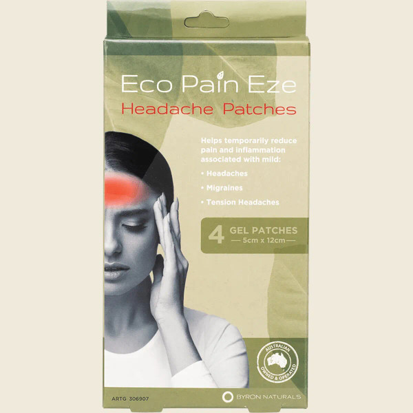 
Eco Pain Headache Gel Patches 4pk

Active Ingredients: Lavender (5mg), Peppermint (3mg).
** Product information, including (but not limited to) product ingredients, is provided for your convenience. It is based on the information provided to Unique by each product's manufacturer or supplier. This information, along with any product imagery, are subject to change at any time. Please always refer to the label.