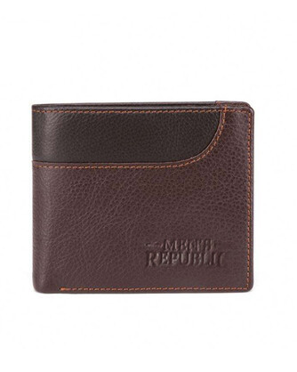 Men's Republic Watch set with Leather Wallet 