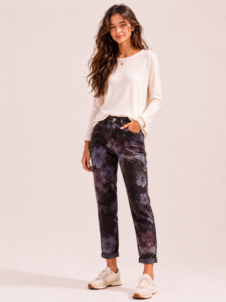 Reversable Jean Charcoal
Style it your way, front or reverse.
Money pocket at front with 2 back pockets
Zip at front 
Belt loops
65% COTTON
33% POLYESTER
2% ELASTANE