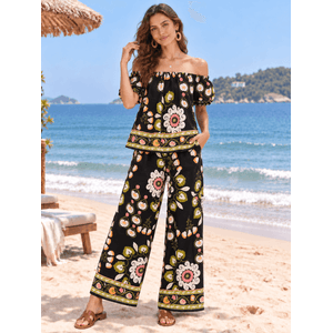 Hariette Summer Set Black & Pink
Just stunning
Wear on shoulder or off shoulder
100% Rayon with side pockets.