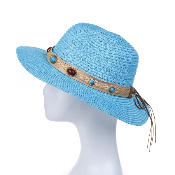 Hat Summer Blue
With hat band
Adjustable for sizing