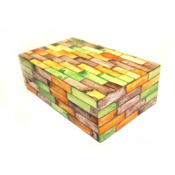 Bone Box Multi Coloured
Approx 23x15x8cm
