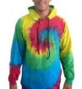 Tye Dye Rainbow
With hoodie, 100% cotton