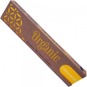 Organic Goodness Incense - Sandalwood
15g x16 sticks

These hand rolled masala incense sticks have been carefully prepared with natural wood powder & herbal essential oil extracts to enable a truly enriching experience.