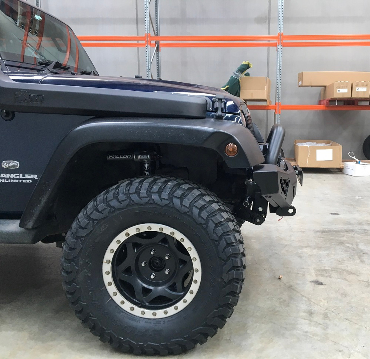 JK Predator bar with Round tube