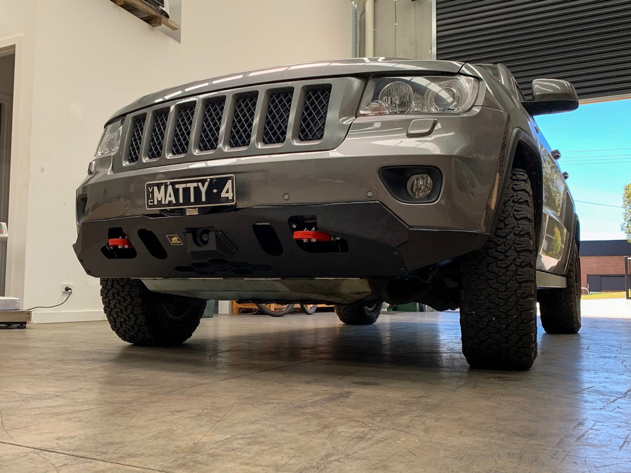 Pre-Runner, Steel Front Bumper, Grand Cherokee WK2 2011-2013