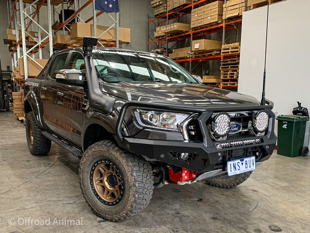 Ranger toro bar with optional light bar and spot lights