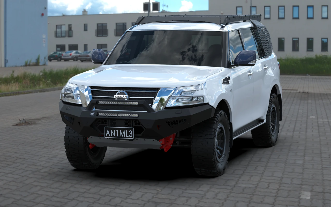 Cobra Bull bar, Nissan Patrol Y62 Series 5, 2020-current