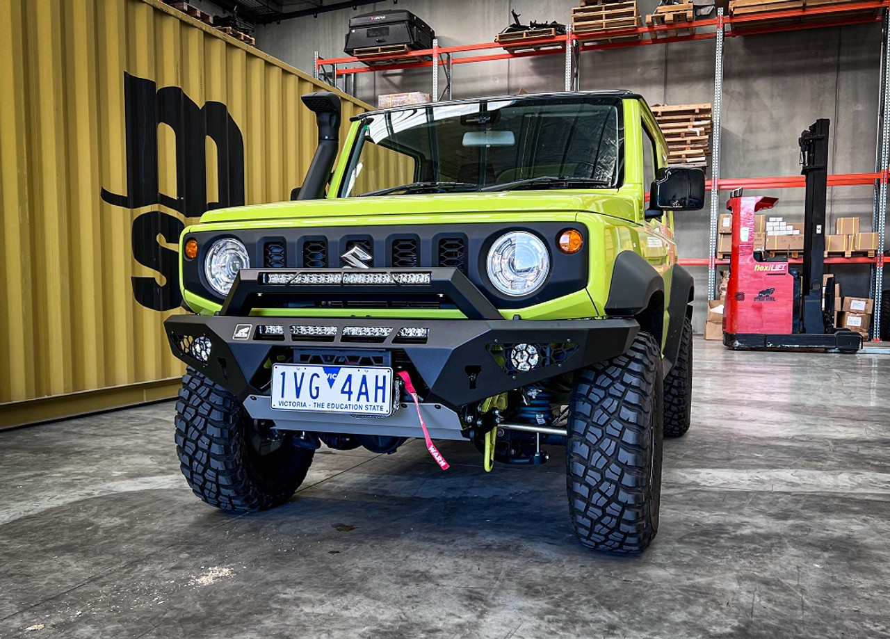 Predator bar with optional hoop and lights for Suzuki Jimny JB74