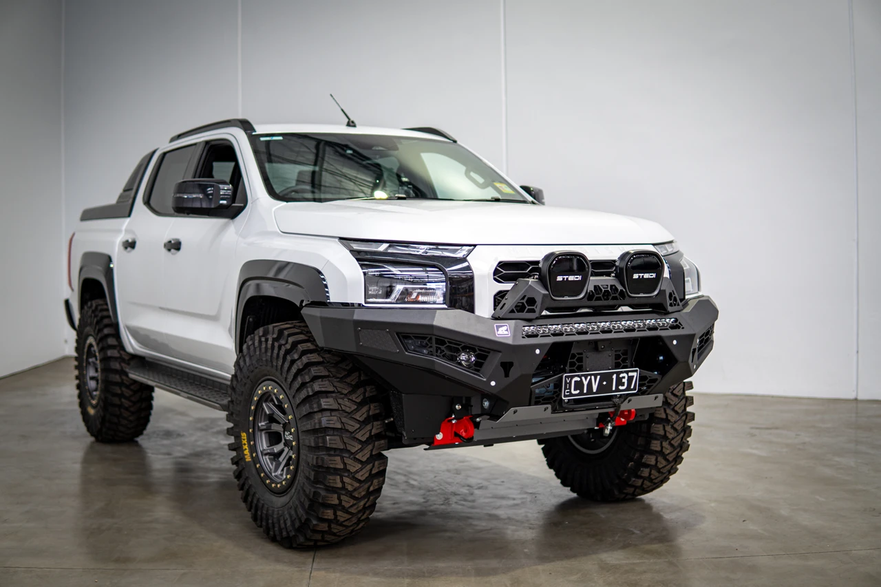 Predator bar with Rally Hoop to Stedi Type-X Evo 8.5 inch Lights