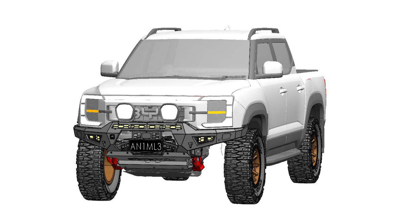 Predator bull bar to suit, BYD Shark 2025 to current