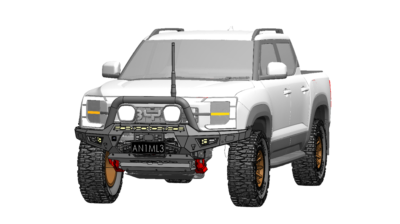 Predator bull bar to suit, BYD Shark 2025 to current