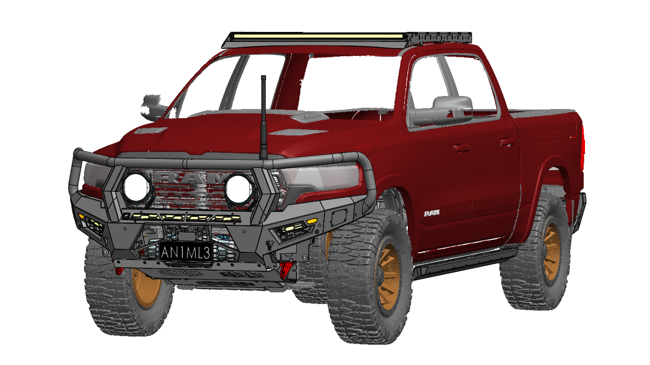 Toro Bull Bar to suit Ram DT 2025-Current with Hurricane motor