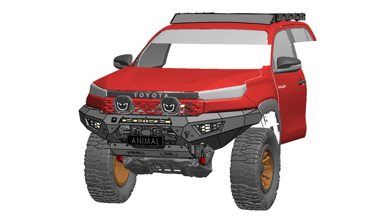 Predator Bull bar, Suitable for Toyota Hilux N90, 2026 on