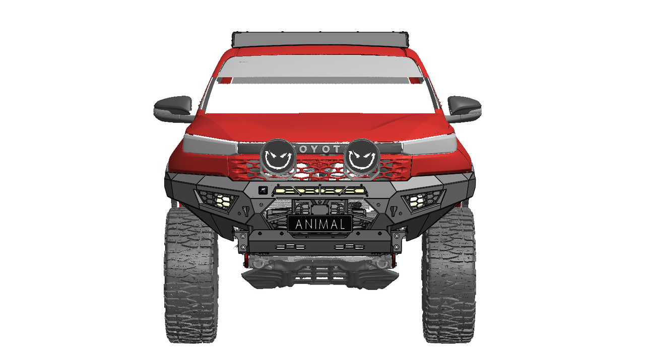 Predator Bull bar, Suitable for Toyota Hilux N90, 2026 on