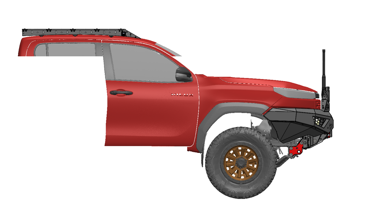 Predator Bull bar, Suitable for Toyota Hilux N90, 2026 on