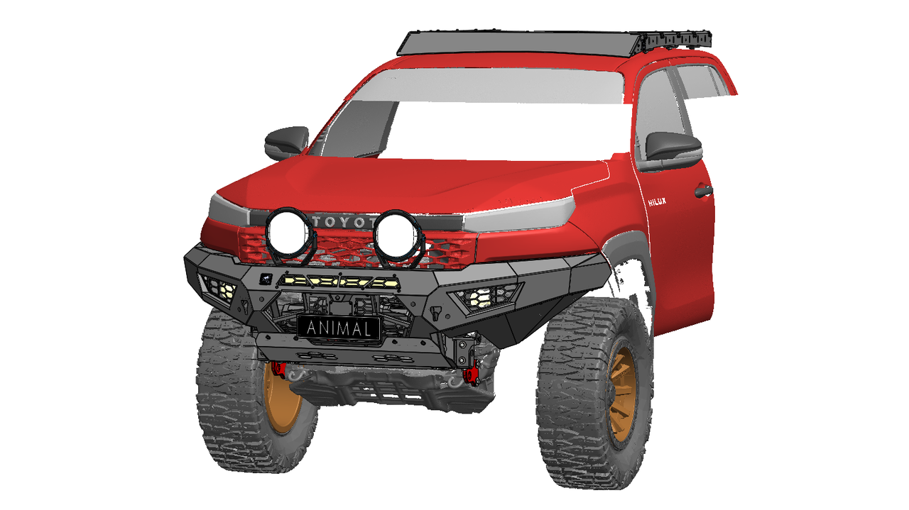 Predator Bull bar, Suitable for Toyota Hilux N90, 2026 on
