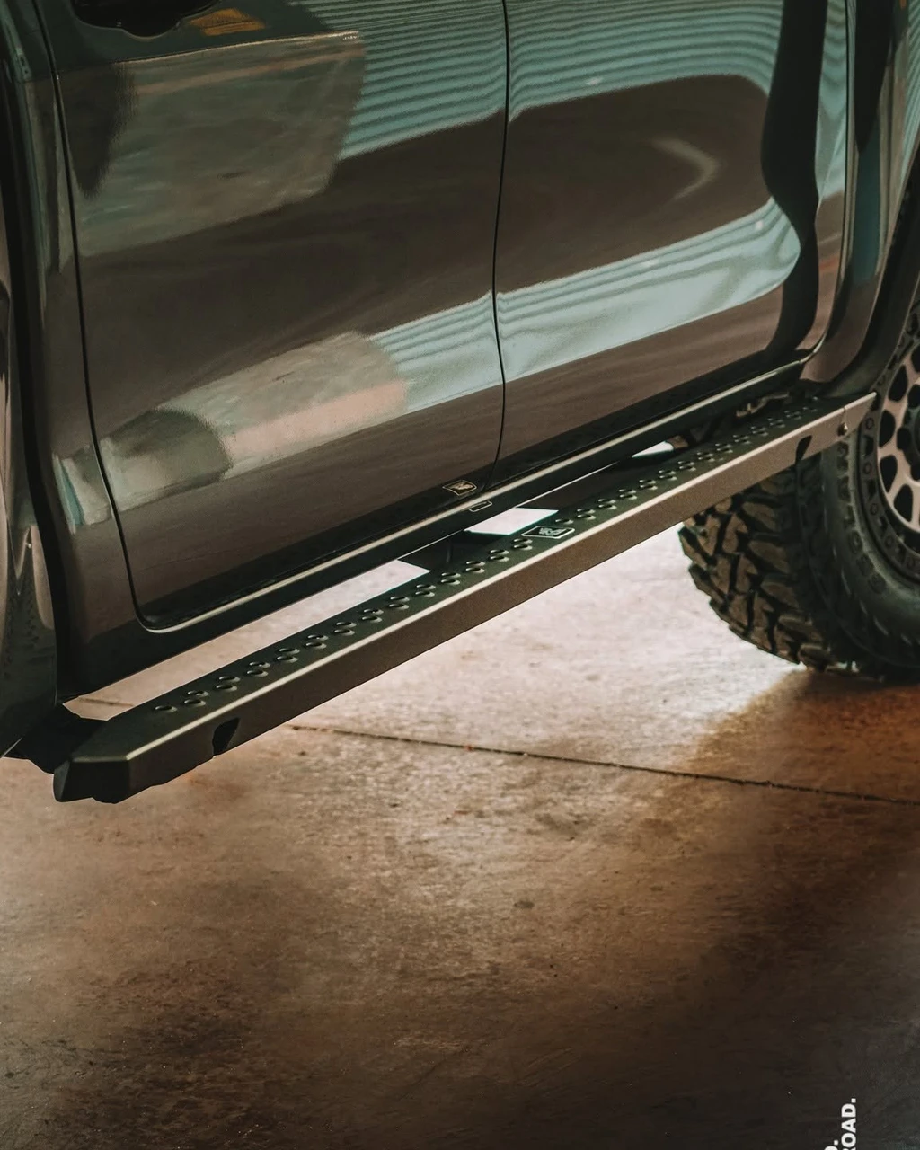 Rock Slider, Suitable for Toyota Hilux N80 and N90 welded steel, 2015 on