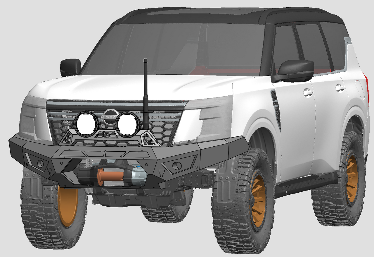 Predator bull bar to suit Nissan Y63 Patrol, 2025 to current